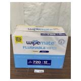 Case Wipemate Flushable Wipes