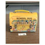 Metal Walt Disney School Bus Lunch Box