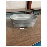 Small Oval Galvanized Tub