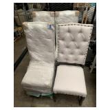 (4) New Upholstered Parsons? Dining Chairs
