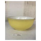 Vintage Pyrex Yellow Bowl