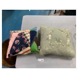 (2) Vintage Pillows