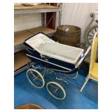 Vintage Baby Pram Carriage 1950s Style