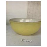 Vintage Pyrex Yellow Bowl