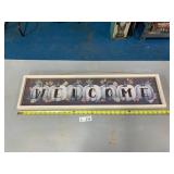 Fall Welcome Hanging Sign