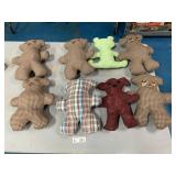 (8) Plush Bears