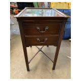 Vtg Colonial Revival Federal Style Mahogany Table