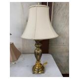 Brass Hollywood Recency Style Lamp