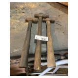 (3) Ball Peen Hammers
