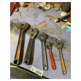(5) Crescent Wrenches