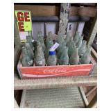 Vintage Coca-Cola Crate w/Mixed Bottles (Red)