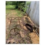 Iron Large Flower Pot Stands?