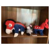 Plush Donkeys -Demacratic Party