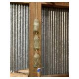 Vintage Dr. Pepper Bottles in Hanging Decor