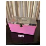 Vintage Wilson Wil-Hold Sewing Case  & Contents