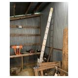 Werner Aluminum Extension Ladder Model: D-1124-2