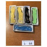(5) NOS Pocket Knives