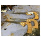 (3) Small Hand Saws