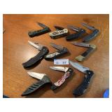 (10) Pocket Knives