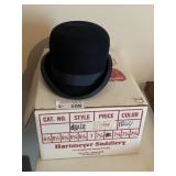 Hartmeyer Saddlery Derby Hat 7-1/4 in Box