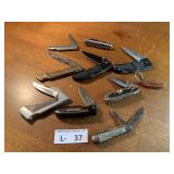 (10) Pocket Knives