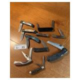 (10) Pocket Knives
