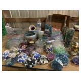 Decor Glass Rocks, etc