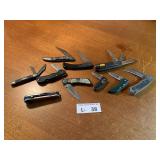 (10) Pocket Knives