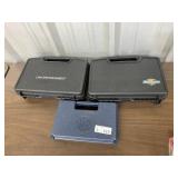 (3) Plastic Hard Gun Cases