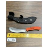 Browning RMEF Skinning Knife & Sheath
