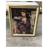 Wall Art " Lesbia and her Sparrow"