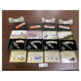 (4) North American Hunting Club Collector Knives