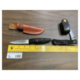 (2) Knife & Sheath