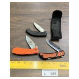 (3) RMEF Pocket Knives