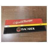 (2) Advertisement Bar Runner Spill Mats