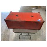 Red Metal 3 Drawer Tool Chest
