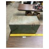 Antique Metal Ice Chest