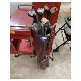 Golf Clubs & Bag