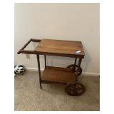 Wooden Serving Trolley Tea Cart