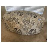 Oval Ottoman
