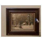 Landscape Wall Art "K Howard" approx 24 x 20