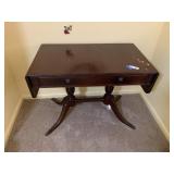 Antique Imperial Mahogany Double Drop Leaf Table