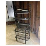 Heavy Duty Metal Homemade Rolling Bakers Rack