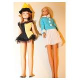 Barbie 1967 Skipper in Masquerade & 1966 Skipper l