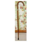 Walking Cane with Silver Accents