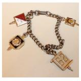 Princeton High School Kinney 1961 Charm Bracelet