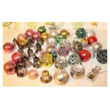 Vintage Christmas Ornaments Bradford Plastic Inden