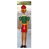Rare Vintage 4 Foot Tall "Life -Size"  Pinocchio