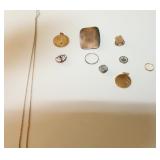 10K-14K Gold Items Rings, Necklace, Pendant