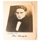 Charlie Chaplin Autographed Photograph